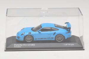 Porsche 911 991 GT3 RS Blau Minichamps 1:43 410063222 Druckguss — Bild 4 von 5