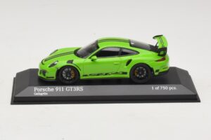 Porsche 911 991 GT3 RS Grün Minichamps 1:43 410063224 Druckguss