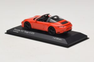 Porsche 911 991 Targa 4 GTS Orange Minichamps 1:43 410067341 Druckguss — Bild 3 von 5