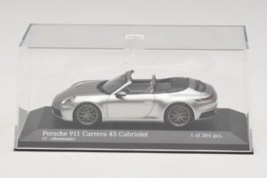 Porsche 911 992 Carrera 4S Cabriolet Silber Minichamps 1:43 410069330 Druckguss — Bild 4 von 5