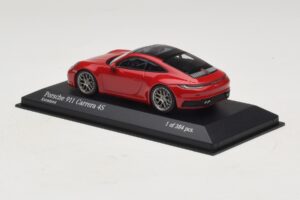 Porsche 911 992 Carrera 4S Rot Minichamps 1:43 410069321 Druckguss — Bild 3 von 5