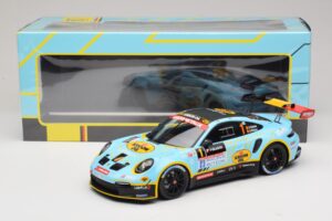 Porsche 911 992 Rally GT #1 C. Cherain / D. Withers Rallye de Wallonie 2025 IXO 1:18 18RMC254 Druckguss — Bild 6 von 6