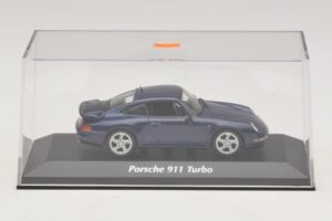Porsche 911 993 Turbo Blue Metallic Maxichamps 1:43 940069201 Druckguss — Bild 5 von 5