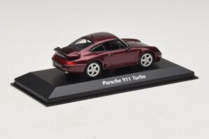 Porsche 911 993 Turbo Rot Metallic Maxichamps 1:43 940069200 Druckguss — Bild 2 von 5