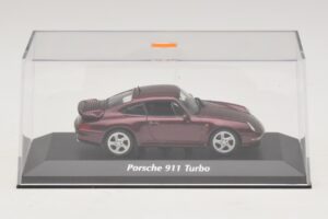 Porsche 911 993 Turbo Rot Metallic Maxichamps 1:43 940069200 Druckguss — Bild 4 von 5