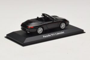 Porsche 911 996 Cabriolet Schwarz Metallic Maxichamps 1:43 940061030 Druckguss — Bild 2 von 5