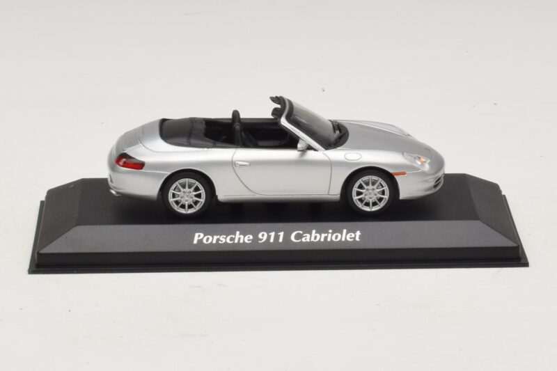 Porsche 911 996 Cabriolet Silber Maxichamps 1:43 940061031 Druckguss