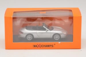 Porsche 911 996 Cabriolet Silber Maxichamps 1:43 940061031 Druckguss — Bild 5 von 5
