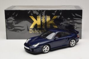 Porsche 911 996 GT2 Dunkelblau Metallic KK-Scale 1:18 KKDC181452 Druckguss — Bild 6 von 6