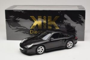 Porsche 911 996 Turbo Schwarz Metallic KK-Scale 1:18 KKDC181472 Druckguss — Bild 6 von 6
