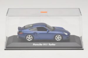 Porsche 911 996 Turbo Blue Metallic Maxichamps 1:43 940069301 Druckguss — Bild 4 von 5