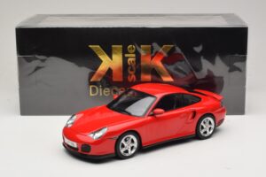 Porsche 911 996 Turbo Rot KK-Scale 1:18 KKDC181474 Druckguss — Bild 6 von 6