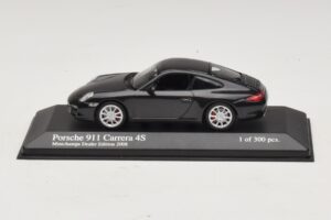 Porsche 911 997 Carrera 4S Grau Metallic Minichamps 1:43 403066430 Druckguss