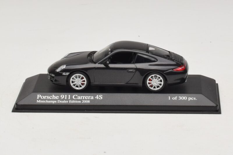 Porsche 911 997 Carrera 4S Grau Metallic Minichamps 1:43 403066430 Druckguss