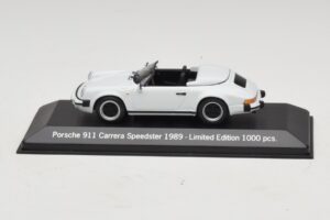 Porsche 911 G-Series Carrera Speedster Weiß Limitierte Auflage Minichamps 1:43 MAP02002608 Druckguss