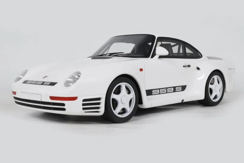 Porsche 959 Sport Grand Prix White GT Spirit 1:12 Porsche 959 Sport Grand Prix White GT Spirit 1:12 GT1006 Resin
