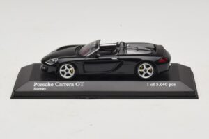 Porsche Carrera GT Schwarz Minichamps 1:43 430060230 Druckguss