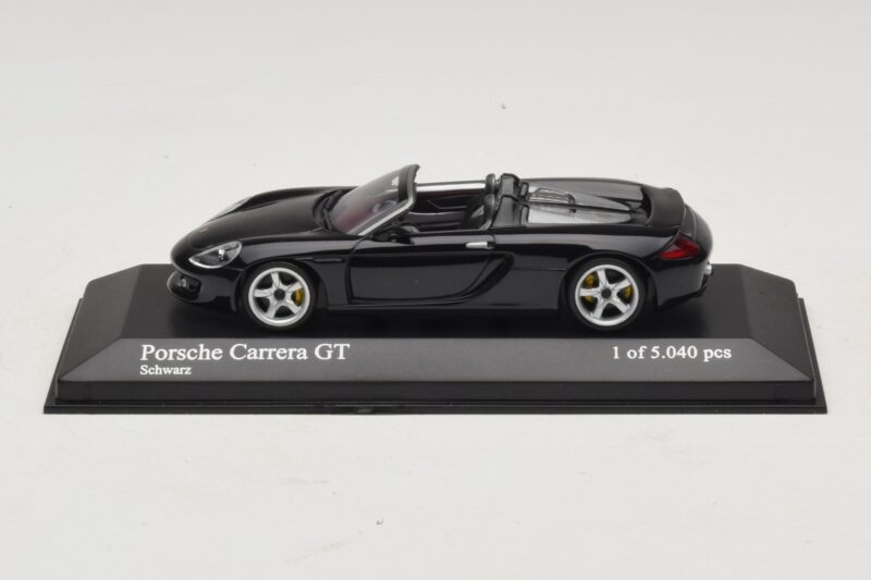Porsche Carrera GT Schwarz Minichamps 1:43 430060230 Druckguss