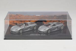 Porsche Carrera GT Spider & Coupé Set Silber Minichamps 1:43 WAP02010314 Druckguss — Bild 4 von 5