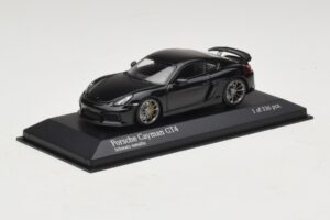 Porsche Cayman GT4 981 Black Metallic Minichamps 1:43 410066121 Druckguss — Bild 2 von 5
