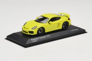 Porsche Cayman GT4 981 Grün Minichamps 1:43 410066122 Druckguss — Bild 2 von 5