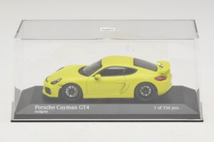 Porsche Cayman GT4 981 Grün Minichamps 1:43 410066122 Druckguss — Bild 4 von 5