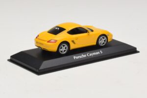 Porsche Cayman S 987 Gelb Maxichamps 1:43 940065620 Druckguss — Bild 2 von 5