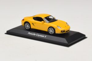 Porsche Cayman S 987 Gelb Maxichamps 1:43 940065620 Druckguss — Bild 3 von 5