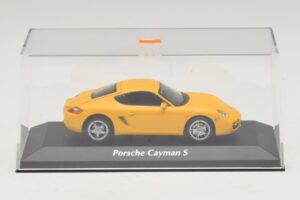 Porsche Cayman S 987 Gelb Maxichamps 1:43 940065620 Druckguss — Bild 4 von 5