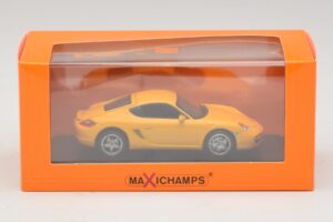 Porsche Cayman S 987 Gelb Maxichamps 1:43 940065620 Druckguss — Bild 5 von 5