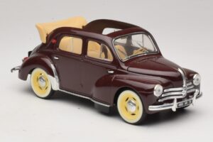 Renault 4CV Kastanienbraun Solido 1:18 8048 Druckguss — Bild 4 von 6