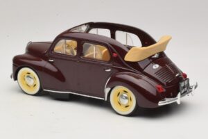 Renault 4CV Kastanienbraun Solido 1:18 8048 Druckguss — Bild 5 von 6