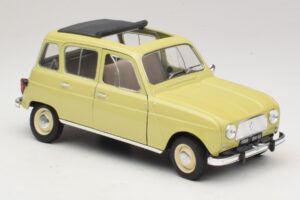 Renault 4L Gelb Solido 1:18 8062 Druckguss — Bild 5 von 7