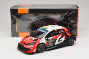 Toyota GR Yaris Rally1 #33 E. Evans / S. Martin Rally Monte Carlo 2026 IXO 1:18 18RMC269B Druckguss — Bild 6 von 6