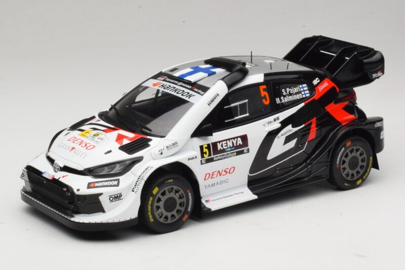 Toyota GR Yaris Rally1 #5 S. Pajari / E. Malkonen Rally Kenya 2025 IXO 1:18 18RMC246 Druckguss