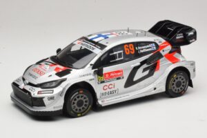 Toyota GR Yaris Rally1 #69 K. Rovanpera / J. Halttunen Rally Portugal 2025 IXO 1:18 18RMC250B Druckguss
