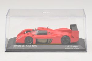 Toyota GT-One TS020 Street Rot Minichamps 1:43 433991603 Druckguss — Bild 4 von 5