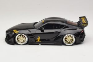Toyota Supra GR A90 Pandem V1.0 Schwarz TopSpeed 1:18 TS0307 Resin — Bild 3 von 6