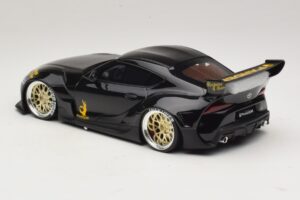 Toyota Supra GR A90 Pandem V1.0 Schwarz TopSpeed 1:18 TS0307 Resin — Bild 5 von 6
