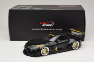 Toyota Supra GR A90 Pandem V1.0 Schwarz TopSpeed 1:18 TS0307 Resin — Bild 6 von 6