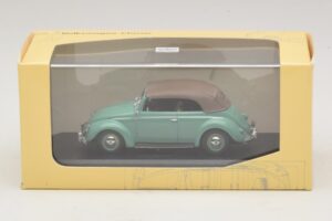 Volkswagen 1200 Cabriolet Stoffverdeck Grün Minichamps 1:43 430052042 Druckguss — Bild 5 von 5