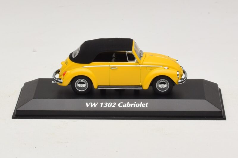 Volkswagen 1302 Cabriolet Gelb Maxichamps 1:43 940055030 Druckguss