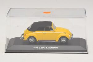 Volkswagen 1302 Cabriolet Gelb Maxichamps 1:43 940055030 Druckguss — Bild 4 von 5