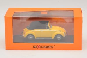 Volkswagen 1302 Cabriolet Gelb Maxichamps 1:43 940055030 Druckguss — Bild 5 von 5