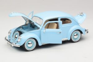 Volkswagen Käfer Blau Bburago 1:18 3381 Druckguss — Bild 2 von 8
