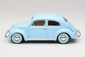 Volkswagen Käfer Blau Bburago 1:18 3381 Druckguss — Bild 4 von 8