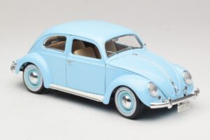 Volkswagen Käfer Blau Bburago 1:18 3381 Druckguss — Bild 6 von 8