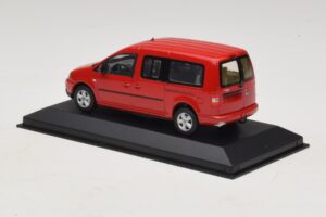 Volkswagen Caddy 2K Bus Rot Minichamps 1:43 CADDY009 Druckguss — Bild 3 von 5