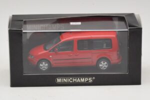 Volkswagen Caddy 2K Bus Rot Minichamps 1:43 CADDY009 Druckguss — Bild 5 von 5