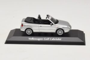 Volkswagen Golf Mk4 Cabriolet Silber Maxichamps 1:43 940058331 Druckguss